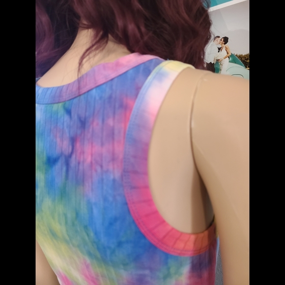 NWOT Awesome Tie Dye Dress - Picture 8 of 16